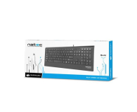 Natec BARRACUDA Slim Czarna USB NKL-0876 - 1378439 - zdjęcie 3